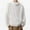 A01-White, variant on Momasggi Oversized Turtleneck Hoodies for Men Trendy Textured Hooded Sweatshirt Loose Casual Long Sleeve Drop Shoulder Sweatshirts Fashion Solid Color Pullover Tops White XL