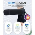 Ankle Heating Pad, Adjustable Heated Ankle Wrap, Quickly Heat Up Ankle