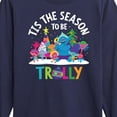 thumbnail image 3 of Trolls - Tis The Season Trolly Branch and Friends - Toddler & Youth Long Sleeve Graphic T-Shirt, 3 of 5