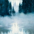thumbnail image 3 of Purinton, Julia 20x20 Black Modern Framed Museum Art Print Titled - Boundary Waters, 3 of 5