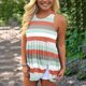 thumbnail image 2 of Moda Mujer Causal Cuello Redondo Blusa Estampada Sólida Camiseta Sin Mangas Verano Tank Tops Fridja  gh1630, 2 of 6