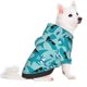 thumbnail image 2 of Fotbe Shark Wearing Sunglasses Sudadera con Estampado para Perros Pequeños – Suéter con Capucha para Mascotas, Tela Suave de Forro Polar con Bolsillo-Small, 2 of 7