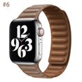 thumbnail image 1 of Correa de cuero para Apple Watch Ultra band 49mm 44 40MM 42mm Pulsera de bucle magnético original iWatch Series 8 7 6 SE 5 4 45MM 41mm Tan Jianjun unisex, 1 of 2