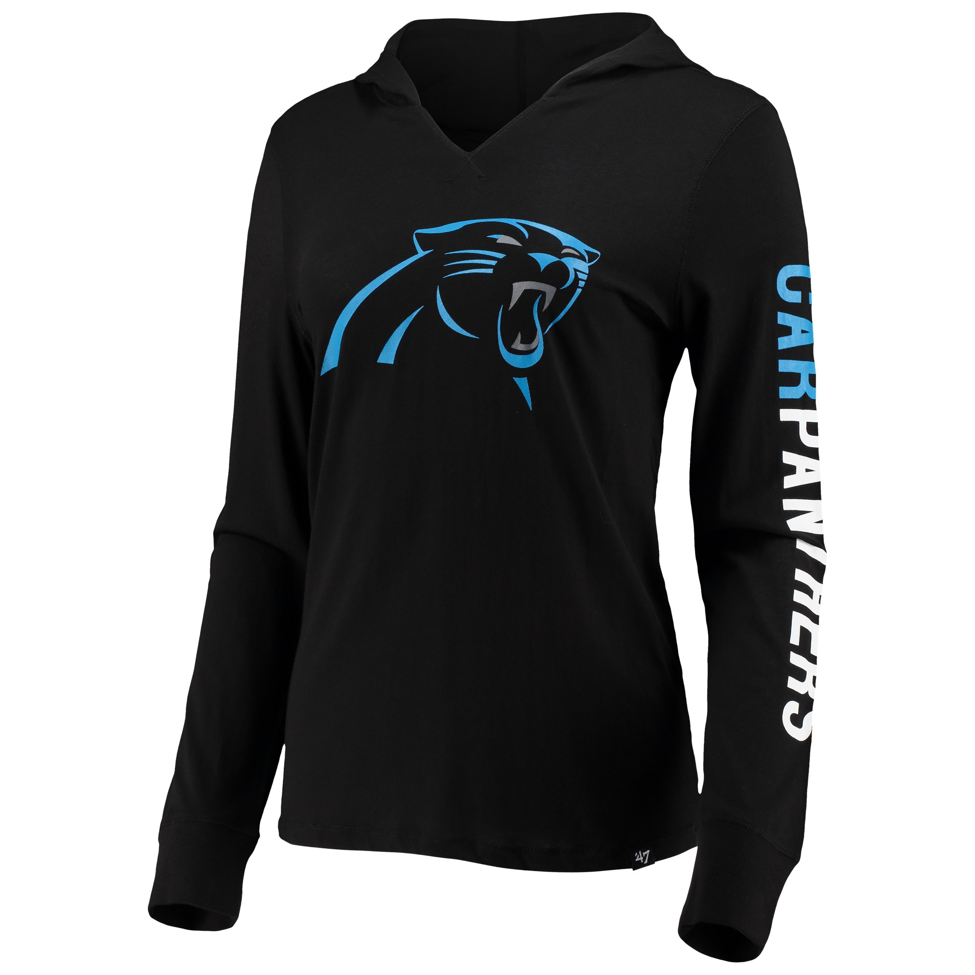 womens panthers long sleeve shirt