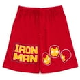 thumbnail image 3 of Iron Man and His Awesome Friends T-Shirt and Mesh Shorts Outfit Set Toddler to Big Kid, 3 of 5