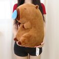 thumbnail image 1 of Poupée Capybara Véritable Poupée Jouet en Peluche Oreiller Cadeau d'Anniversaire Célébrité Internet Ragdoll DMH, 1 of 7