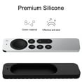 thumbnail image 2 of serony Shockproof Silicone Remote Control Case Compatible for 2021 Apple TV 4K Remote Control Accessories Non-slip Stripe Protective Case Red, 2 of 9