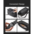 thumbnail image 4 of Bandolera Inateck Sling Bag X 4 L resistente al agua negra, 4 of 7