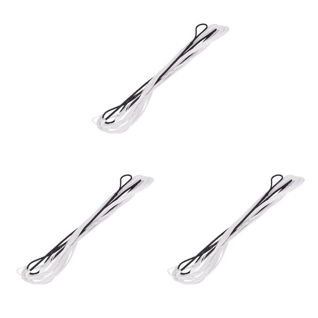 Soidarity Accesorios para lazos, 12 hebras, suministros de tiro con de vuelo rápido, cuerda de bobinado ligera con buena ductilidad, negro, Type1 NO1
