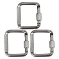 thumbnail image 1 of Dosaele 3PCS Heavy Duty Swivel Carabiner Clips for Climbing, 1 of 6