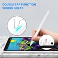 thumbnail image 5 of Silicone Skin with 2 Nib Cover for Apple Pencil 2nd Gen - Fintie Case iPencil Sleeve Grip Holder, White, 5 of 7