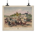 thumbnail image 2 of Print: Fast Horses, Of New York Scene, Harlem Lane New York, 1871, 2 of 4