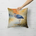 thumbnail image 2 of Blue Heron Throw Pillow 18 in x 18 in, 2 of 5
