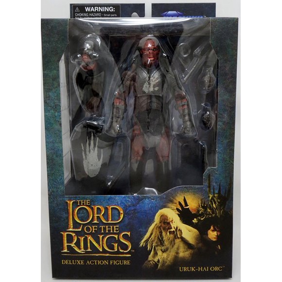 Le Seigneur des Anneaux Sélectionnez Figurine Articulée de 7 Pouces Série 4 - Uruk-Hai Orc