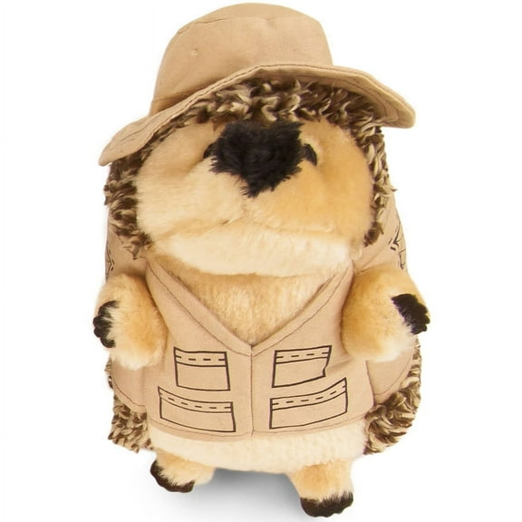 Petmate Fisherman Soft Plush Heggie Dog Toy with Grunting Sound