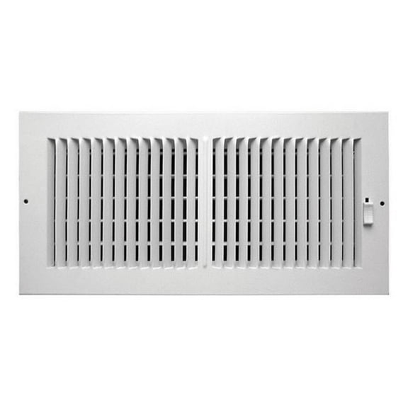 C102M 14X06 14 x 6 in. White 2-Way Wall  Ceiling Register