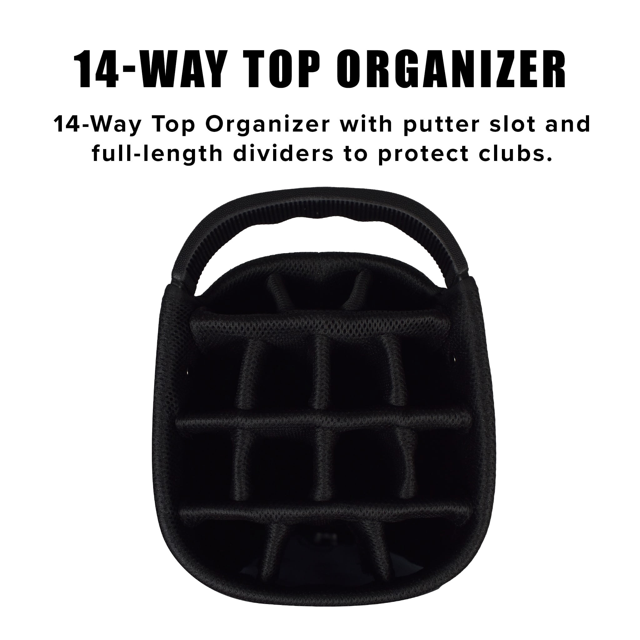 Hot-Z Golf 3.0 Stand Bag Black/Blue/White