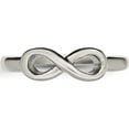 thumbnail image 4 of Stainless Steel Polished Infinity Symbol Ring, 4 of 5