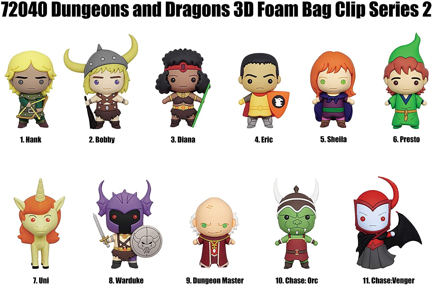Dungeons & Dragons Series 2 Collector's Bag Clip Blind Bag Figure