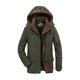 thumbnail image 1 of Minnieouse Manténgase abrigado y elegante, chaqueta de invierno de talla grande 5XL 6XL, abrigo grueso de lana cálido a prueba de viento, talla Abrigos y chamarras verde oscuro 6XL, 1 of 6