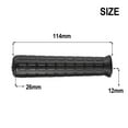 thumbnail image 1 of 2Pcs Wheelbarrow Rubber Handles, Round Tubes Black Replacement Handles, 1 of 8