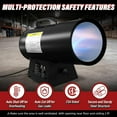 thumbnail image 6 of 60,000 BTU Forced Air Propane Heater, 10 ft Hose with Regulator Included,Portable Space Heater for Garage, Adjustable Liquid Propane for Shop, Jobsite, Construction Sites, 6 of 7