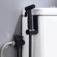 thumbnail image 2 of 3 Way Diverter Brass Shut Off Valve 3/8-12/17 Adapter For Toilet Water Line,black, 2 of 5