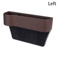 thumbnail image 1 of CARTTOU Car Seat Pockets PU Leather Car Console Side Organizer Filler Catch Storage Box, 1 of 8