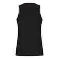 thumbnail image 3 of Zylanna Men's Hawaii Tank Tops Pullover, Beach Vacation Sleeveless Crew Neck Cool Vest Casual T-Shirts for Men Black Size M, 3 of 4