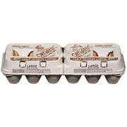 Farmers Harvest: Free Range Organic Grade A Brown Eggs, 12 ct