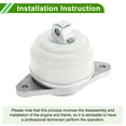 thumbnail image 3 of No.A2212406417 Engine Motor Mount for Mercedes Benz W221 2005-2013 4.7T A/MT S500L CGI Durable Silver Tone Left Engine Mounting 1 Pc, 3 of 6