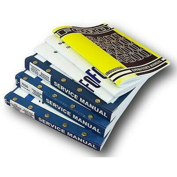 Ford 4400 4500 Loader Backhoe Tractor Service Repair Shop Manual Owner Operators