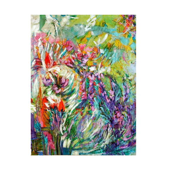 Canvas Wall Art - Dorothy Fagan ' Sometimesiwish' Wall Art for Living Room, Bedroom, or Office D?cor by Trademark Fine Art - 14 x 19 Inches