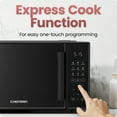 thumbnail image 3 of Chefman Countertop Microwave Oven 0.9 Cu. Ft., 900 Watts with 6 Presets and 10 Power Levels - Black, 3 of 7