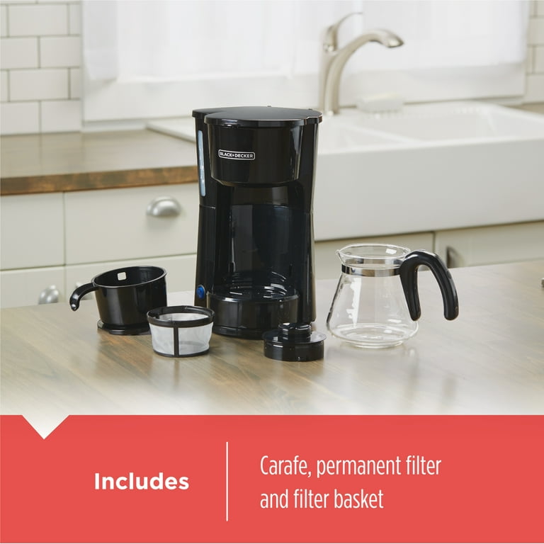 Black+decker Black 4-in-1 5-Cup Coffeemaker