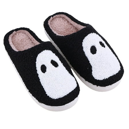 

NOKIO Men S Non-Slip Winter Slippers Men S Slip-Resistant Indoor Slippers Men S Durable House Shoes Warm Home Slippers Soft And Comfortable Keeping Your Feet Warm In Winter Holiday Cheer Plush Men S