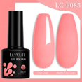 thumbnail image 1 of LILYCUTE-esmalte de Gel semipermanente para uñas, barniz para manicura semipermanente, color marrón gelatina, color Nude, Rosa lechoso, para verano, 7ML, 1 of 4