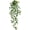 Eyebrow, variant on Fake Hanging Plant with Pot Small Artificial Potted Vine Plants 28.7-in Long Faux drooping Foliage Plants for Shelf Home Office Indoor Outdoor Garden Greenery Decor (Black Pot)