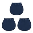 thumbnail image 4 of Becaristey Maternité Grossesse Extensible Réglable à la Taille Élastique Coussinets Prolongateur Bleu 18x17cm 3Set, 4 of 6