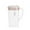 Khaki, variant on Drink Pitcher with Spout Fridge Drink Container Juice Containers Party Drink Dispenser Pitcher Plastic Iced Tea Pitcher Pitchers with Lids for Fridge 1.3L