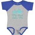 thumbnail image 3 of Inktastic My Aunt Loves Me Whale Boys or Girls Baby Bodysuit, 3 of 5