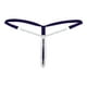 thumbnail image 1 of Gibobby Levantamiento abdominal glúteos bragas cuerpo Tanga y tangas perlas sexy para mujer Ropa interior cintura sólida（Morado，Talla única), 1 of 2