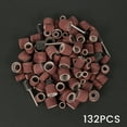 thumbnail image 2 of Willstar 132 Pcs Sanding Drum Kit For Nail Drill Bits Dremel Accessories Rotary Tool, 2 of 11