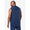 thumbnail image 4 of KingSize Men's Big & Tall Lightweight Muscle Hoodie Tee, 4 of 6