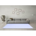 thumbnail image 3 of Ahgly Company Indoor Rectangle Abstract Blue Contemporary Area Rugs, 2' x 5', 3 of 4