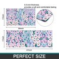 thumbnail image 7 of Blue and Pink Pioneer Flower Pattern Kitchen Rugs Sets Of 2,Anti Fatigue Kitchen Mat Rugs Non Slip Washable,Decorative Kitchen Floor Mats for Kitchen,Sink,Laundry,17"x30"+17"x47", 7 of 7