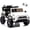 White, variant on 12V Licensed Toyota RAV4 Ride on Truck Car w/Parents Control,Four-wheel Suspension,LED Headlights&Roof Spotlights,Bluetooth,Music,USB,For Toddler 2-4, Pink
