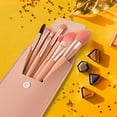 thumbnail image 4 of Kokovifyves Makeup Brushes Kit Set 8 Mini Macaron Makeup Brush Set Eye Shadow Blush Portable Full Set of Soft Hair Round Concealer Eyeliner Beauty, 4 of 9
