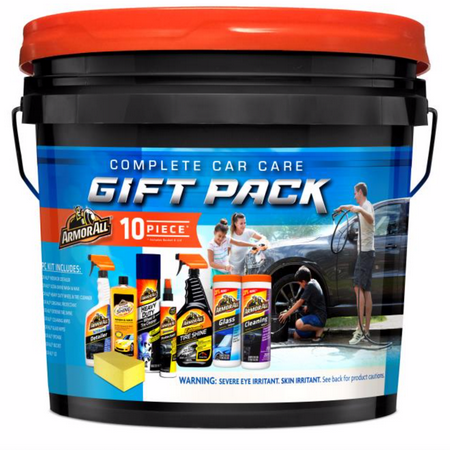 Armor All Ultimate Car Care Gift Pack, Car Wash, Car Detailing & Car Cleaning Kit (10 Pieces)