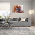 thumbnail image 5 of Epic Art 'The Daydreamer Orangutan' by Robert Campbell, Acrylic Glass Wall Art, 36"x24", 5 of 8